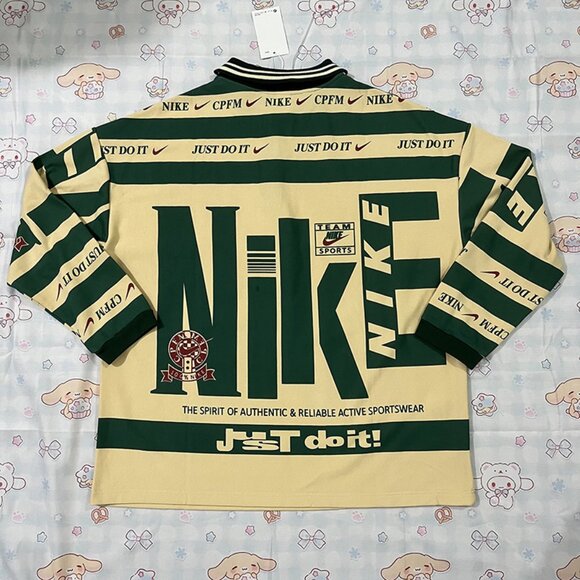 Nike x Cactus Plant Flea Market Classic Polo Shirt Cream - Picture 5 of 6